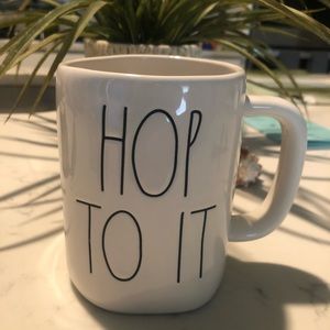 Rae Dunn coffee mug HOP TO IT